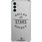NHL Dallas Stars Black Text Galaxy A13 5G Clear Case