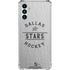 NHL Dallas Stars Black Text Galaxy A13 5G Clear Case