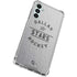 NHL Dallas Stars Black Text Galaxy A13 5G Clear Case
