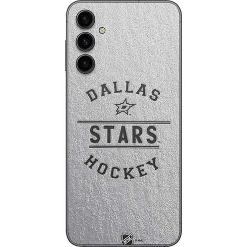 NHL Dallas Stars Black Text Galaxy A14 5G Skin