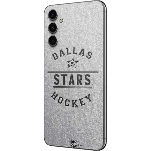 NHL Dallas Stars Black Text Galaxy A14 5G Skin