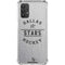 NHL Dallas Stars Black Text Galaxy A32 5G Clear Case
