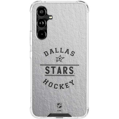 NHL Dallas Stars Black Text Galaxy A54 5G Clear Case