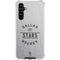 NHL Dallas Stars Black Text Galaxy A54 5G Clear Case