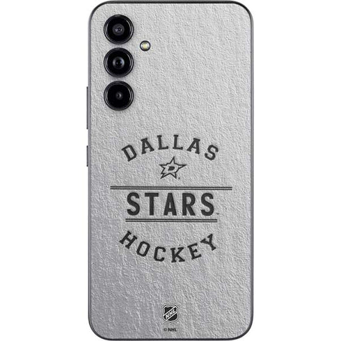 NHL Dallas Stars Black Text Galaxy A54 5G Skin