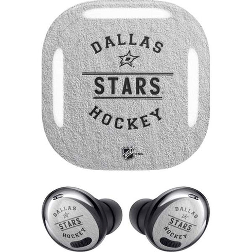 NHL Dallas Stars Black Text Galaxy Buds Pro Skin