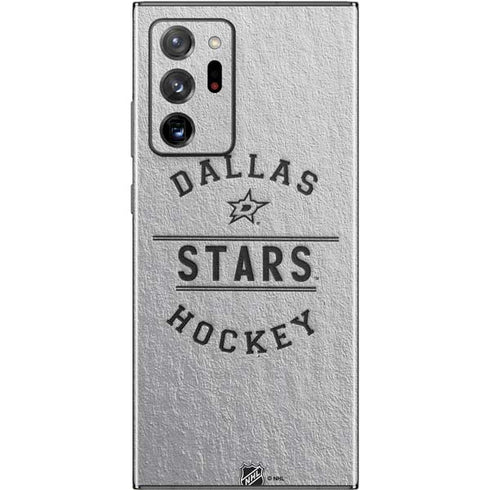 NHL Dallas Stars Black Text Galaxy Note20 Ultra 5G Skin
