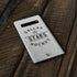 NHL Dallas Stars Black Text Galaxy S10 Plus Skin