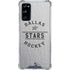 NHL Dallas Stars Black Text Galaxy S20 FE Clear Case