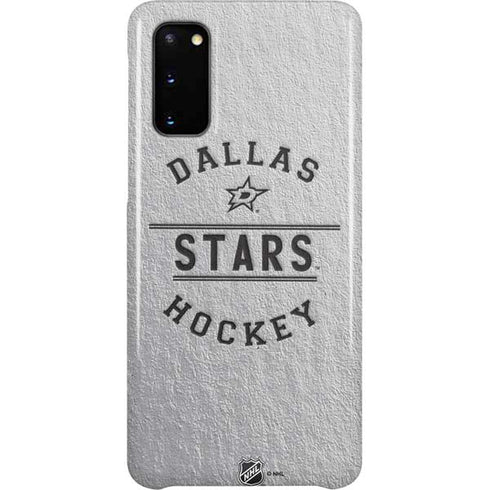 NHL Dallas Stars Black Text Galaxy S20 Lite Case