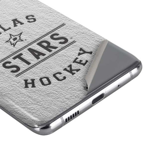 NHL Dallas Stars Black Text Galaxy S20 Ultra 5G Skin