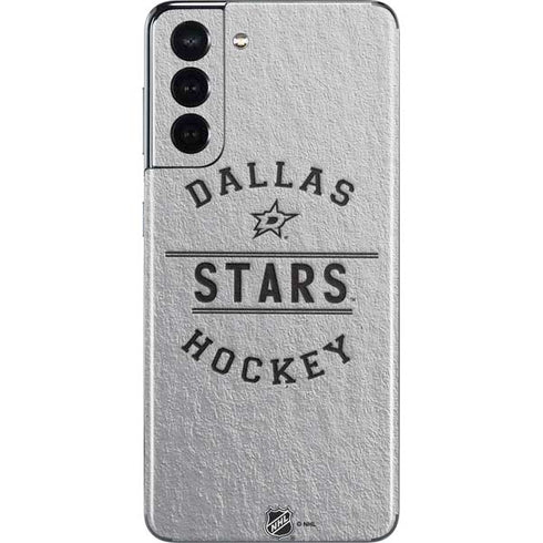 NHL Dallas Stars Black Text Galaxy S21 5G Skin