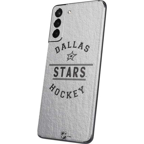 NHL Dallas Stars Black Text Galaxy S21 5G Skin