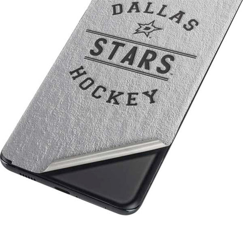 NHL Dallas Stars Black Text Galaxy S21 5G Skin