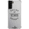 NHL Dallas Stars Black Text Galaxy S21 FE Clear Case