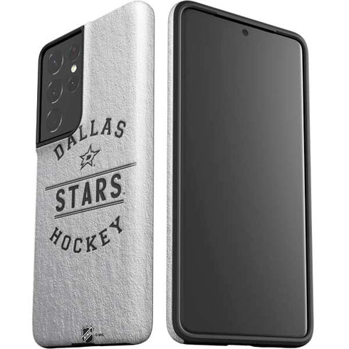 NHL Dallas Stars Black Text Galaxy S21 Ultra 5G Pro Case