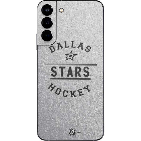 NHL Dallas Stars Black Text Galaxy S22 Plus Skin