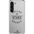 NHL Dallas Stars Black Text Galaxy S23 Clear Case