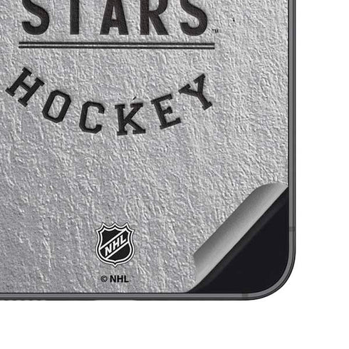 NHL Dallas Stars Black Text Galaxy S23 FE Skin