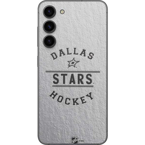 NHL Dallas Stars Black Text Galaxy S23 Plus Skin