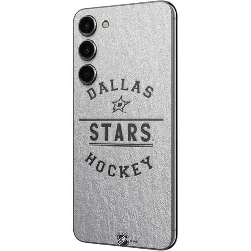 NHL Dallas Stars Black Text Galaxy S23 Plus Skin