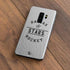 NHL Dallas Stars Black Text Galaxy S9 Plus Skin
