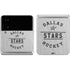 NHL Dallas Stars Black Text Galaxy Z Flip4 5G Skin