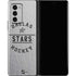 NHL Dallas Stars Black Text Galaxy Z Fold2 5G Skin