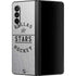 NHL Dallas Stars Black Text Galaxy Z Fold3 5G Skin