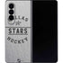 NHL Dallas Stars Black Text Galaxy Z Fold4 5G Skin