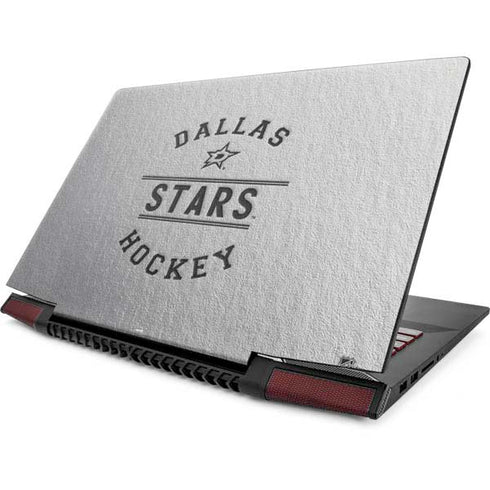 NHL Dallas Stars Black Text Lenovo IdeaPad Skin