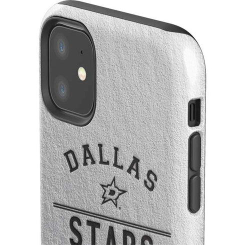 NHL Dallas Stars Black Text iPhone 11 Impact Case