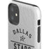 NHL Dallas Stars Black Text iPhone 11 Impact Case