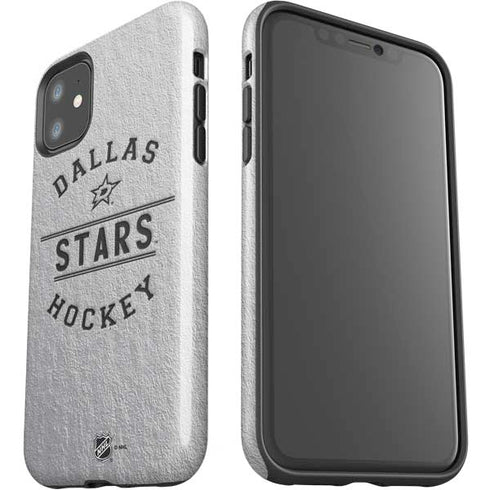 NHL Dallas Stars Black Text iPhone 11 Impact Case
