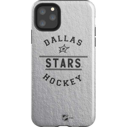 NHL Dallas Stars Black Text iPhone 11 Pro Max Impact Case