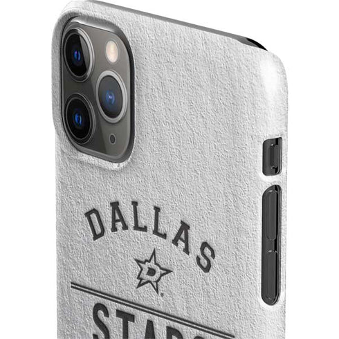 NHL Dallas Stars Black Text iPhone 11 Pro Max Lite Case