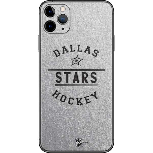 NHL Dallas Stars Black Text iPhone 11 Pro Max Skin