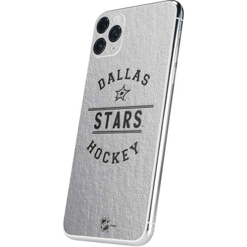 NHL Dallas Stars Black Text iPhone 11 Pro Max Skin