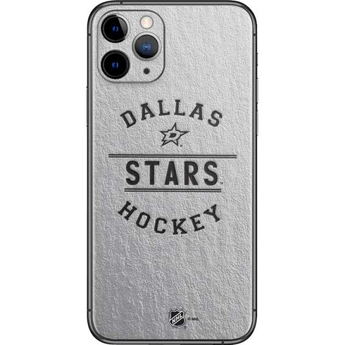 NHL Dallas Stars Black Text iPhone 11 Pro Skin