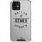 NHL Dallas Stars Black Text iPhone 12 Clear Case