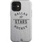 NHL Dallas Stars Black Text iPhone 12 Impact Case