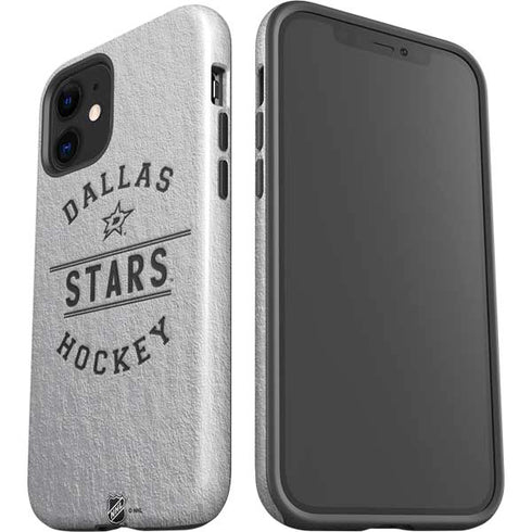 NHL Dallas Stars Black Text iPhone 12 Impact Case