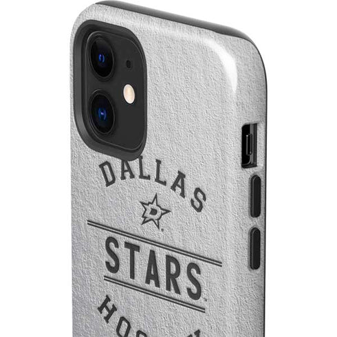 NHL Dallas Stars Black Text iPhone 12 Mini Impact Case