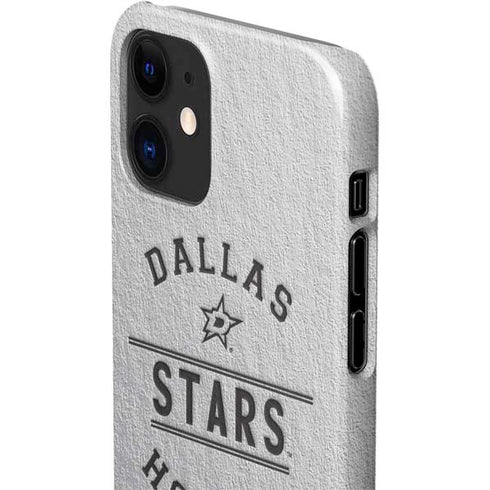 NHL Dallas Stars Black Text iPhone 12 Mini Lite Case
