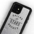 NHL Dallas Stars Black Text iPhone 12 Mini Waterproof Case