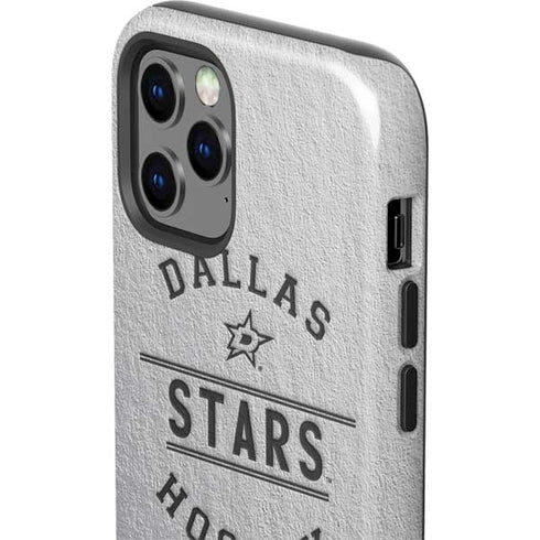 NHL Dallas Stars Black Text iPhone 12 Pro Impact Case