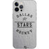 NHL Dallas Stars Black Text iPhone 12 Pro Max Skin