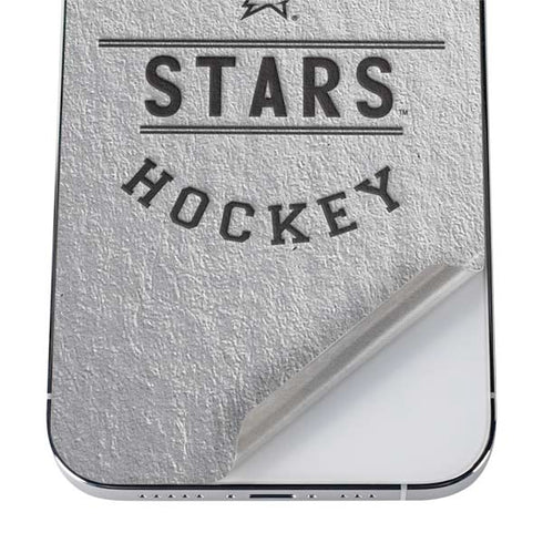 NHL Dallas Stars Black Text iPhone 12 Pro Max Skin