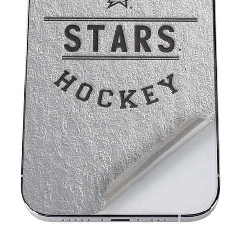 NHL Dallas Stars Black Text iPhone 12 Pro Skin