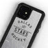 NHL Dallas Stars Black Text iPhone 12 Waterproof Case